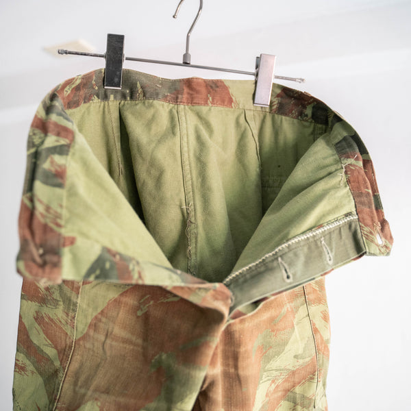 around 1960s French iizard camo pants -civilian model-