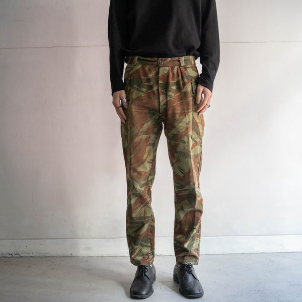 around 1960s French iizard camo pants -civilian model-