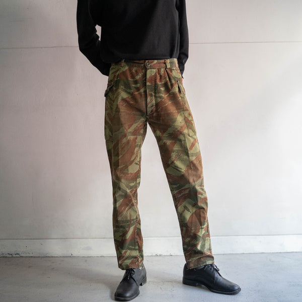 around 1960s French iizard camo pants -civilian model-