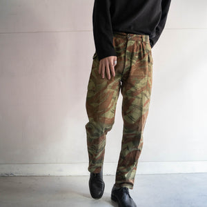 around 1960s French iizard camo pants -civilian model-