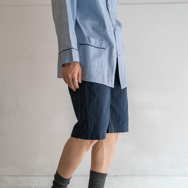 1990s Ralph Lauren cotton chino shorts -navy- 1