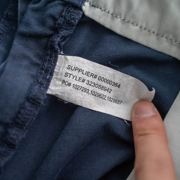 1990s Ralph Lauren cotton chino shorts -navy- 1