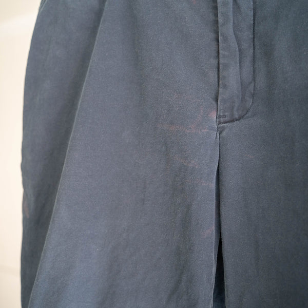 1990s Ralph Lauren cotton chino shorts -navy- 2