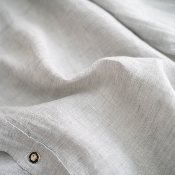 around 1990s sherbet green linen 100 tyrolean shirt