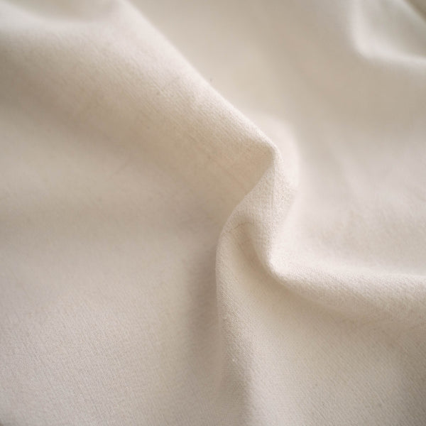 1990s off white poly × linen one tuck pants