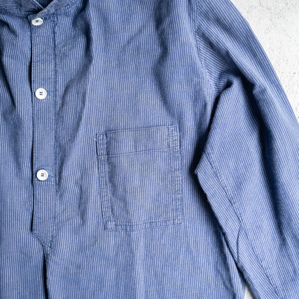 around 1960s Europe stand collar smock shirt jacket
