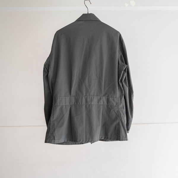 1990-00s Europe military gray work jacket