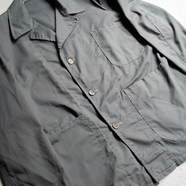1990-00s Europe military gray work jacket