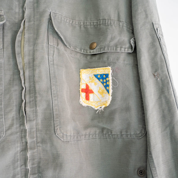 1960-70s Italian military helicopter crew jacket -patch-