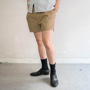 around 1980s Italian military two tuck shorts 'dead stock'　