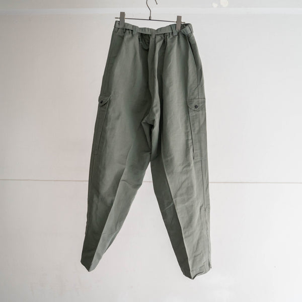1960-70s Italian military helicopter crew pants -with belt- 'dead stock' -1