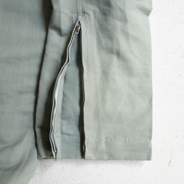 1960-70s Italian military helicopter crew pants -with belt- 'dead stock' -1