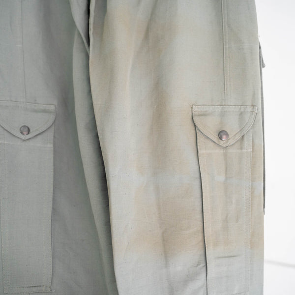 1960-70s Italian military helicopter crew pants -with belt- 'dead stock' -2