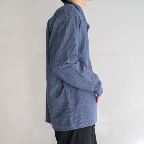 around 1960s Europe stand collar smock shirt jacket
