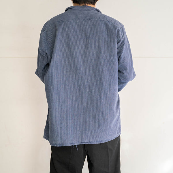 around 1960s Europe stand collar smock shirt jacket
