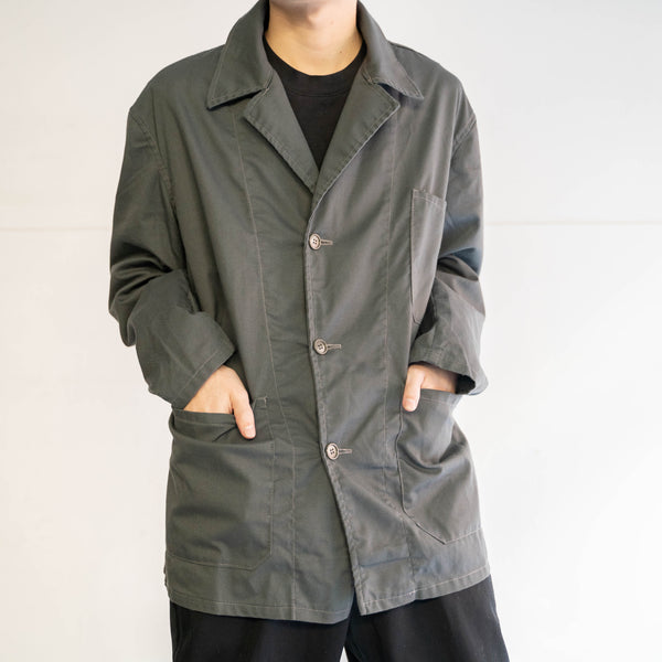 1990-00s Europe military gray work jacket