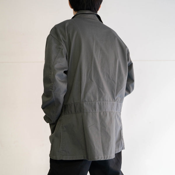 1990-00s Europe military gray work jacket