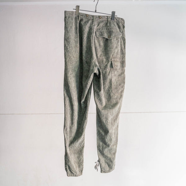 1980s czech military rain drop camo parachute pants