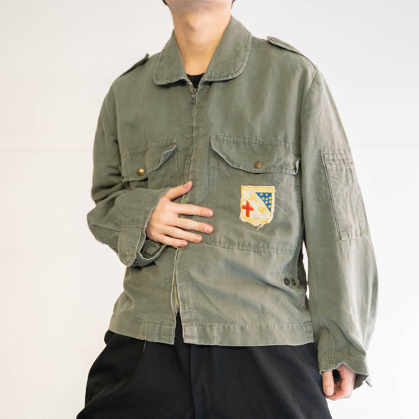 1960-70s Italian military helicopter crew jacket -patch-