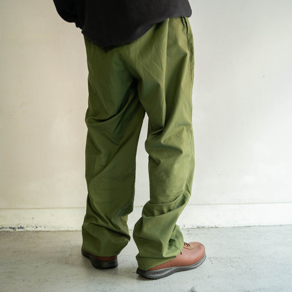 1980s Japan vintage light green military pants 'dead stock'