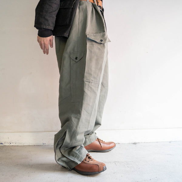 1960-70s Italian military helicopter crew pants 'dead stock' -3