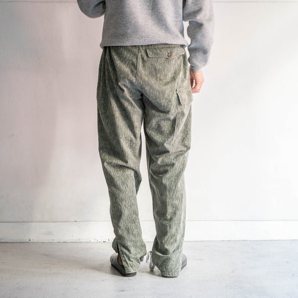 1980s czech military rain drop camo parachute pants