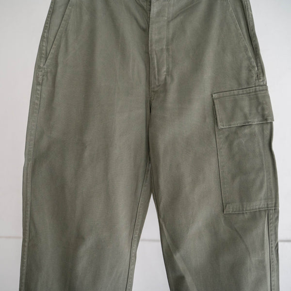 1990s Belgium military one-pocket cargo pants