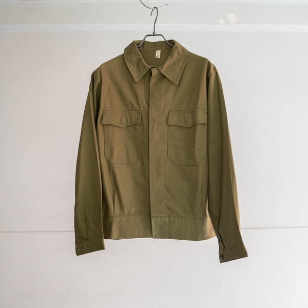 1970s Italian military beige short work jacket ‘dead stock’