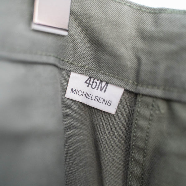 1990s Belgium military one-pocket cargo pants