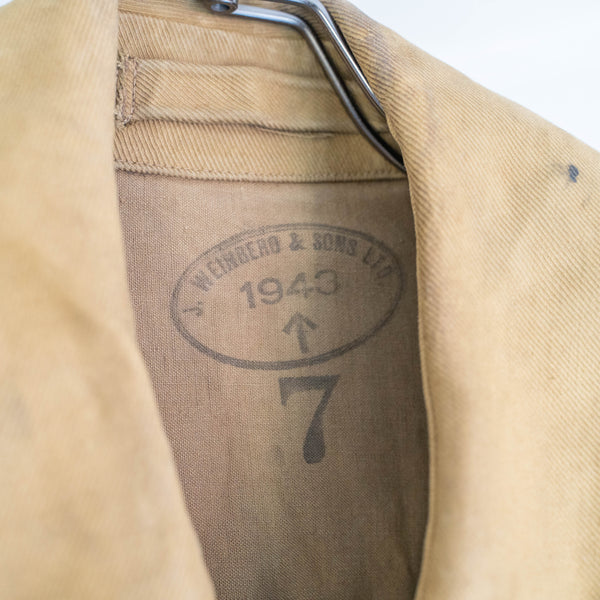 1940s British military dispatch motor cycle coat