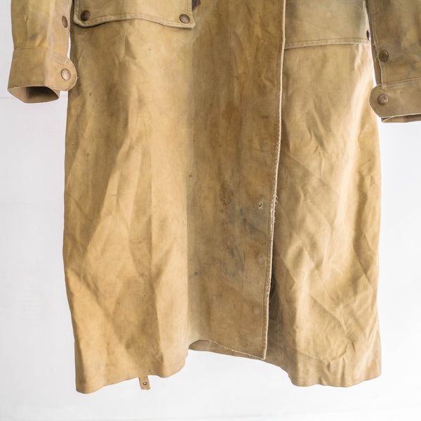 1940s British military dispatch motor cycle coat