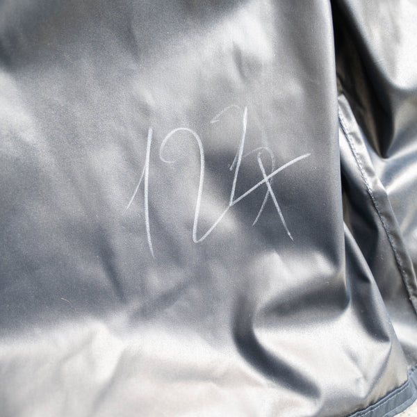 1970s Italian military navy nylon trench coat 'dead stock'