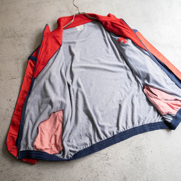 1980-90s France fireman track jacket -detachable arms-