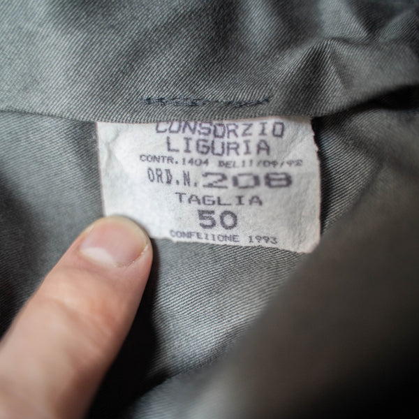 2000s Italian military gray wool set up ‘dead stock’