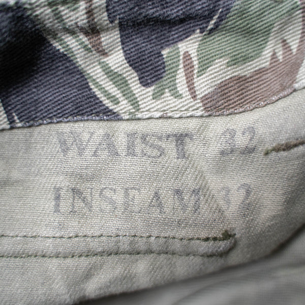 1980-90s tiger stripe camo cargo pants