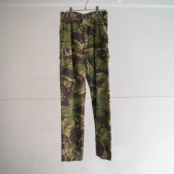 1970-90s British military camouflage cargo pants