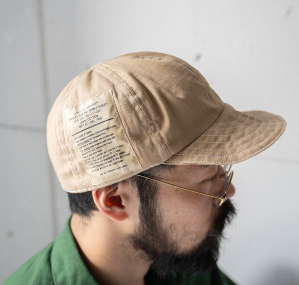 1990-00s US military civilian type ripstop fabric remake cap