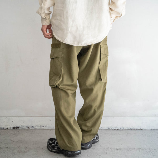 around 1990s Austrian military cargo pants -light weight-