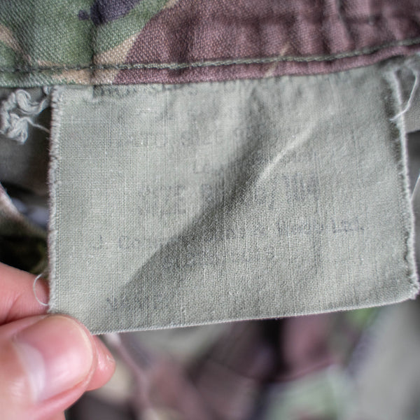 1970-90s British military camouflage cargo pants