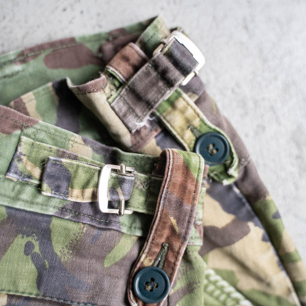 1970-90s British military camouflage cargo pants