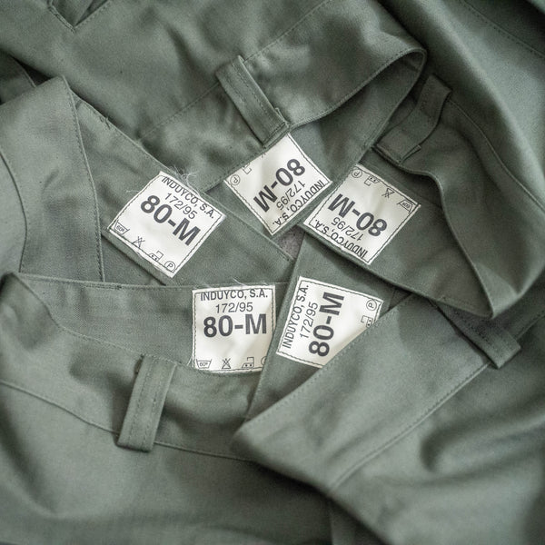 around 1980s French military cargo pants -strange front pocket- 'dead stock'