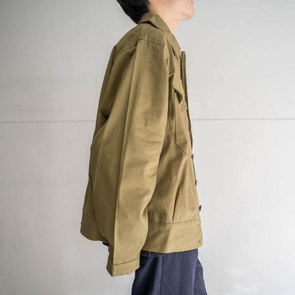 1970s Italian military beige short work jacket ‘dead stock’