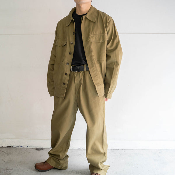 1970s Italian military beige short work jacket ‘dead stock’