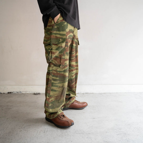 around 1980s France M47 lizard camo cargo pants -civilian model-