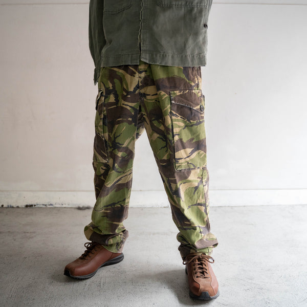 1970-90s British military camouflage cargo pants