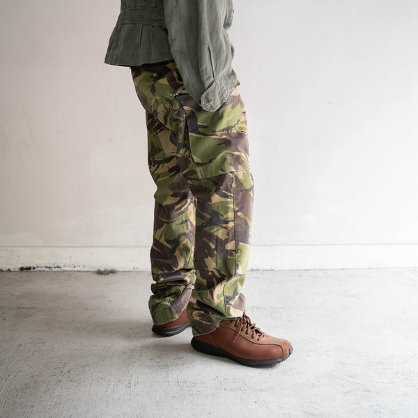 1970-90s British military camouflage cargo pants
