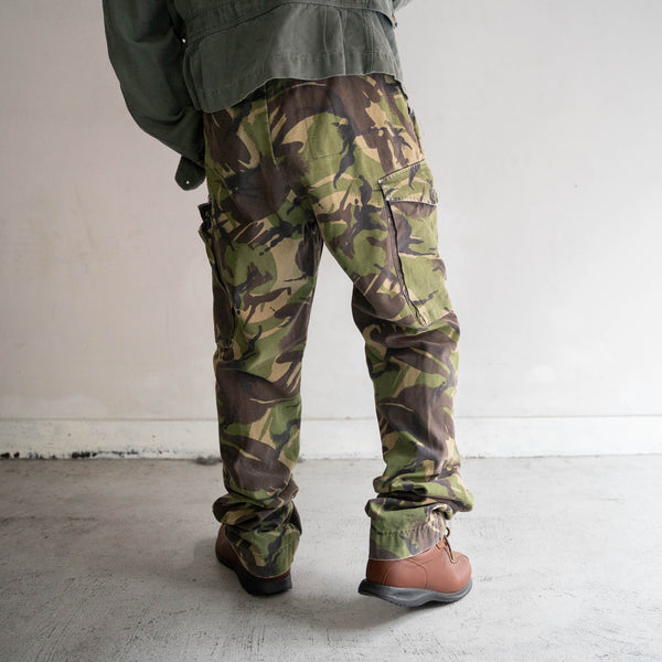 1970-90s British military camouflage cargo pants