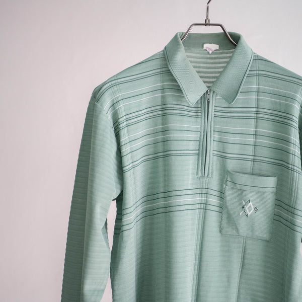 ~1970s made in Italy knit polo shirt