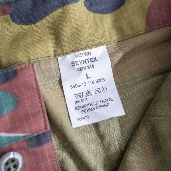 around 2000s Belgium military camo short pants 'dead stock'