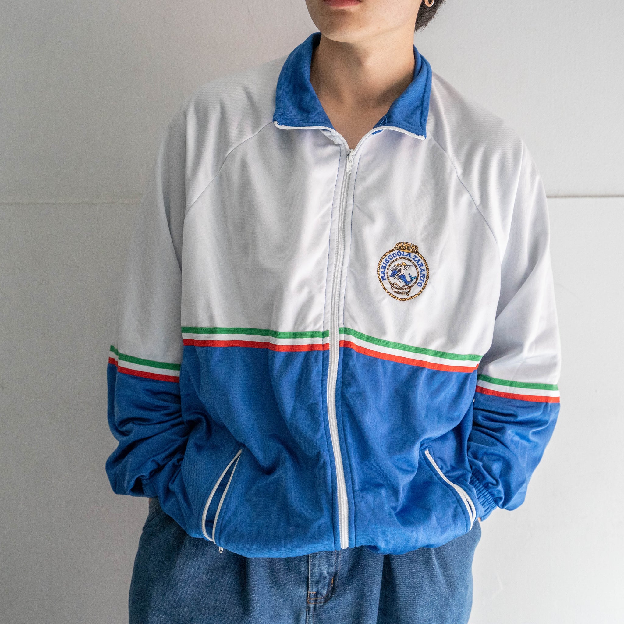 1980s Italian military academy track jacket